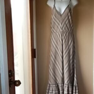 Lakhays cotton maxi boho sustainable fashion tank dress Size S/M